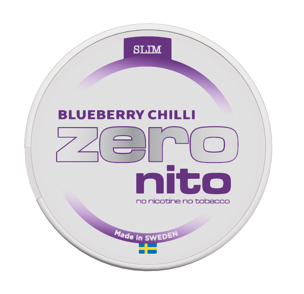 Zeronito Blue Chili Slim Nikotinfritt Snus