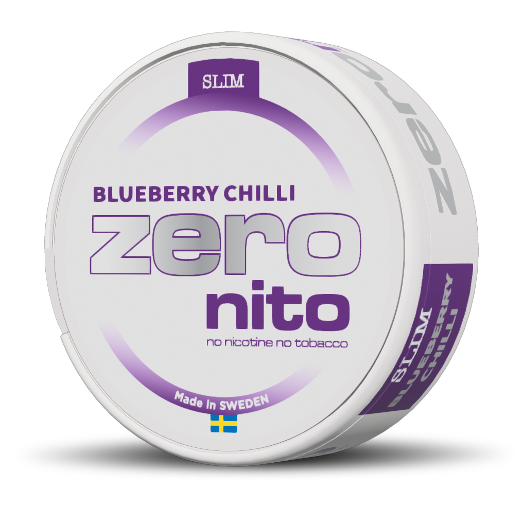 Zeronito Blue Chili Slim Nikotinfritt Snus