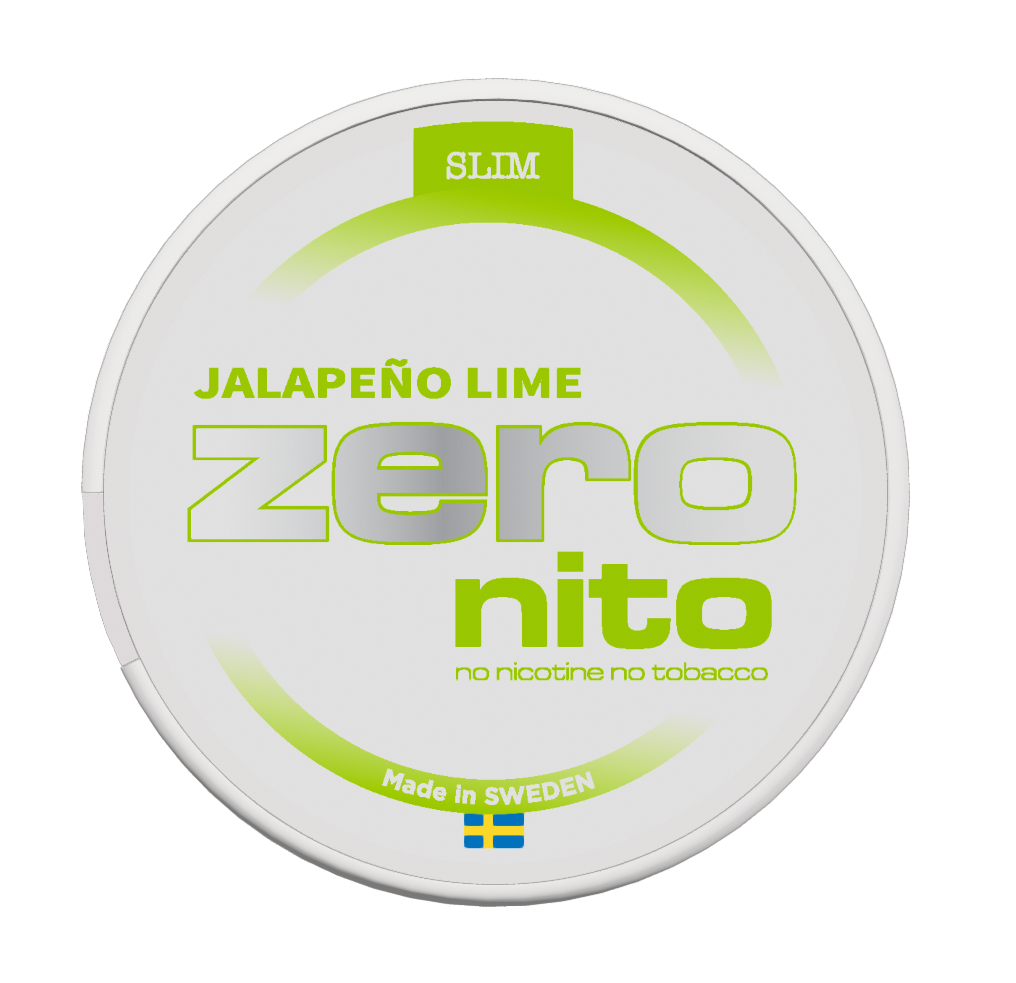 Zeronito Jalapeno Lime Slim Nikotinfritt Snus