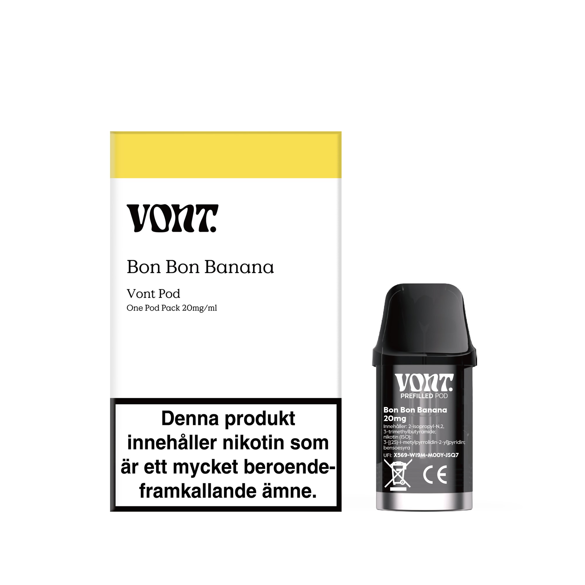 Vont 1-Pod Pack Bon Bon Banana