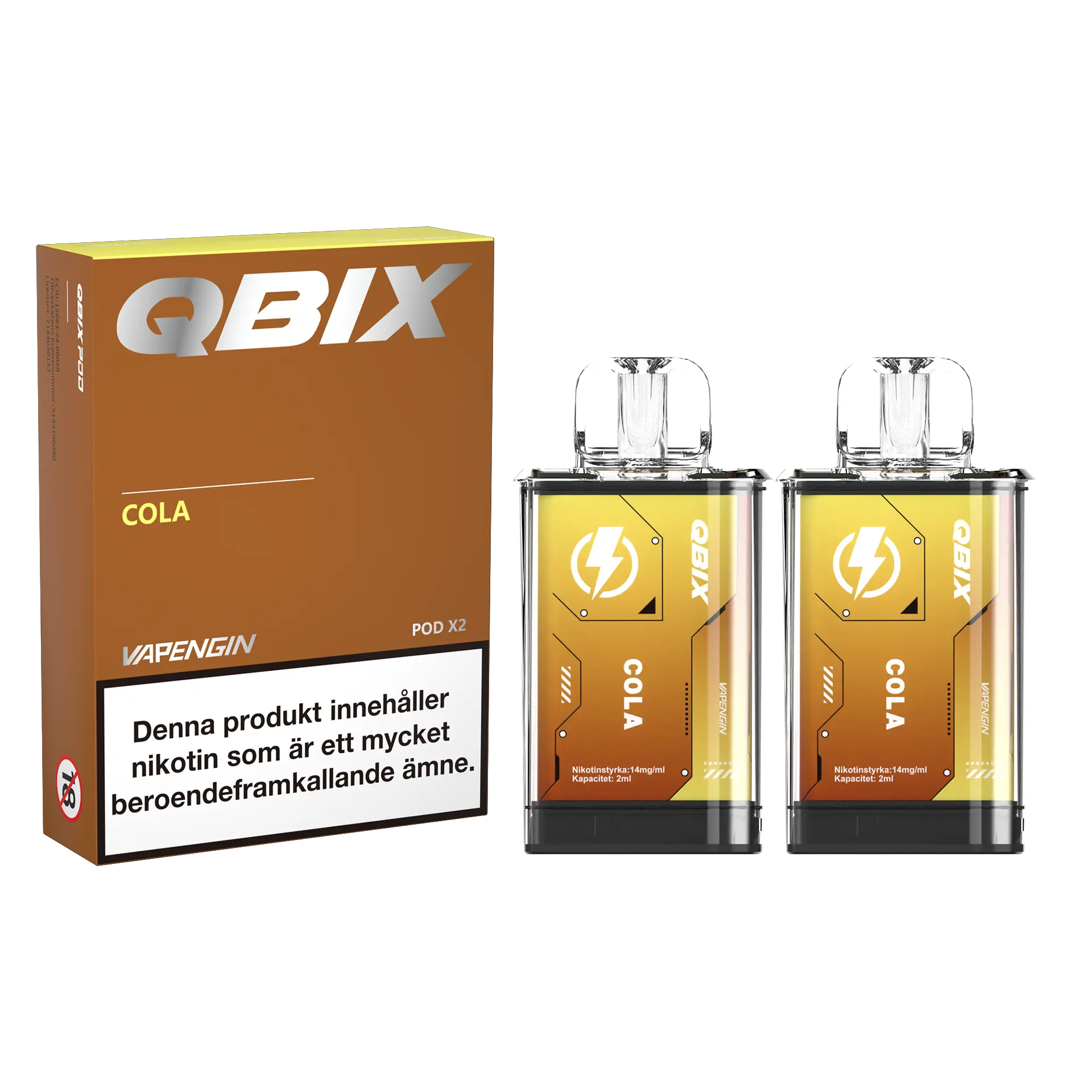 QBIX Pod Cola 2-pack