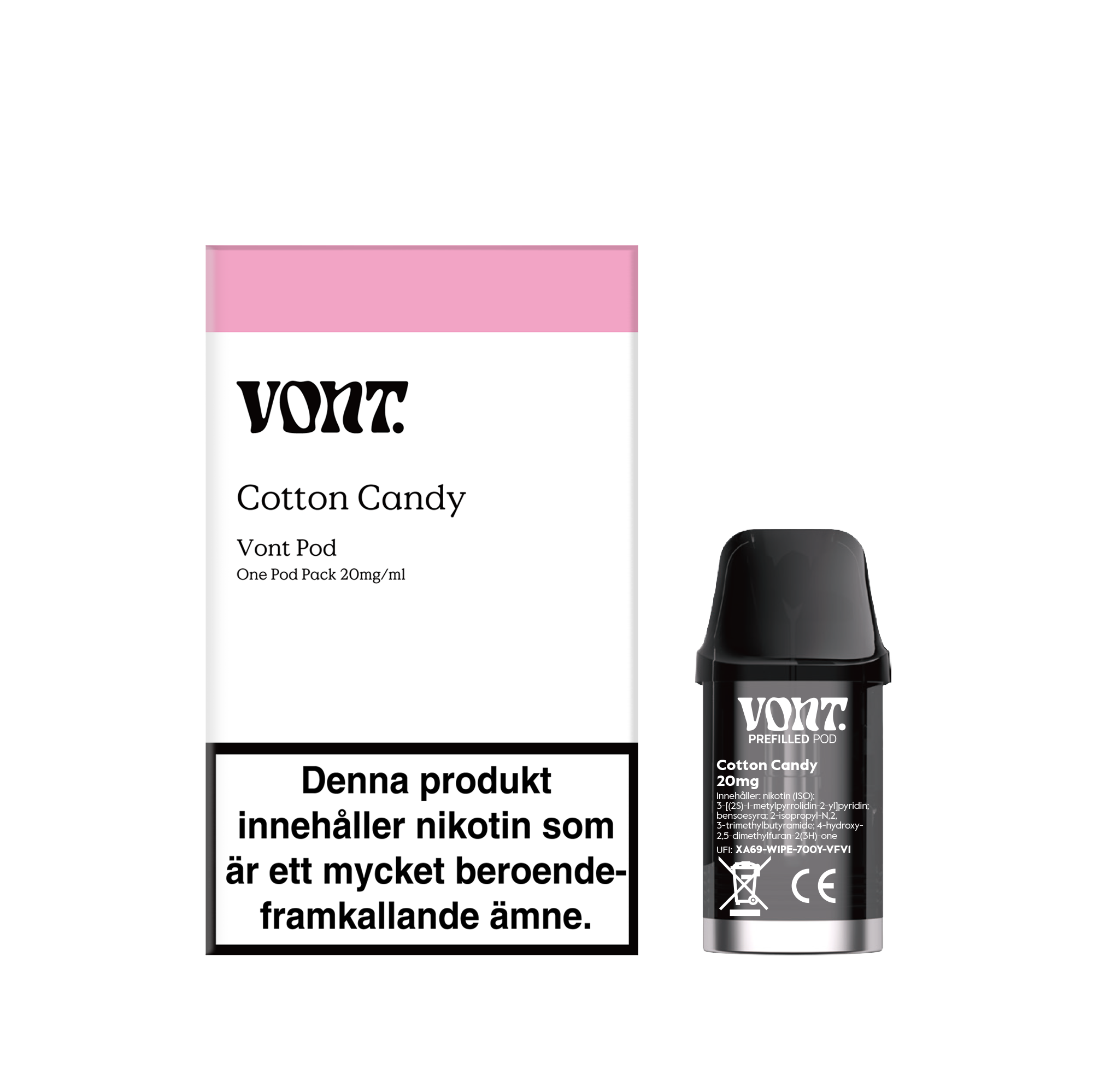 Vont 1-Pod Pack Cotton Candy