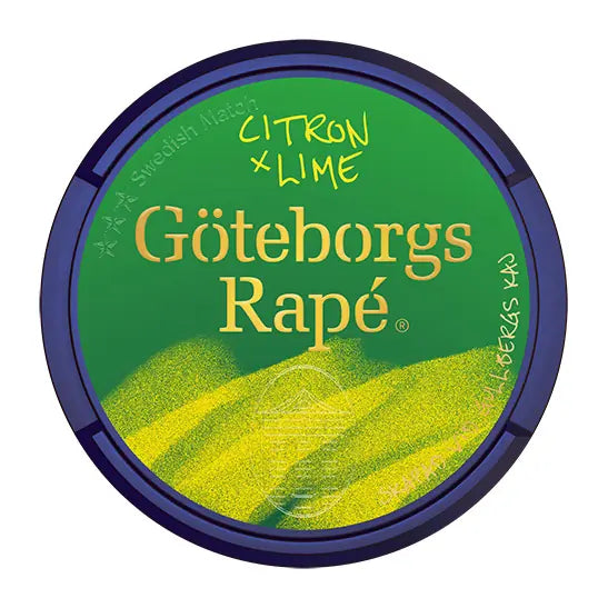Göteborgs Rapé White Citron Lime Vit Portion