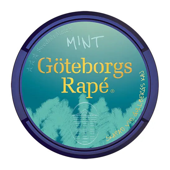Göteborgs Rapé White Mint Vit Portion