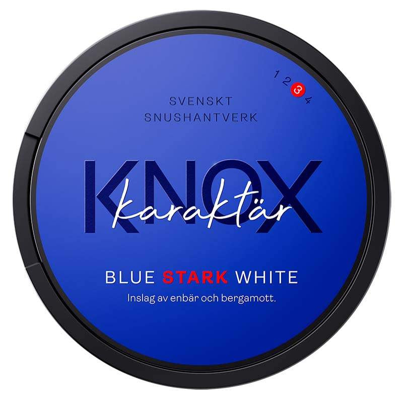 Knox Karaktär Blue Stark White