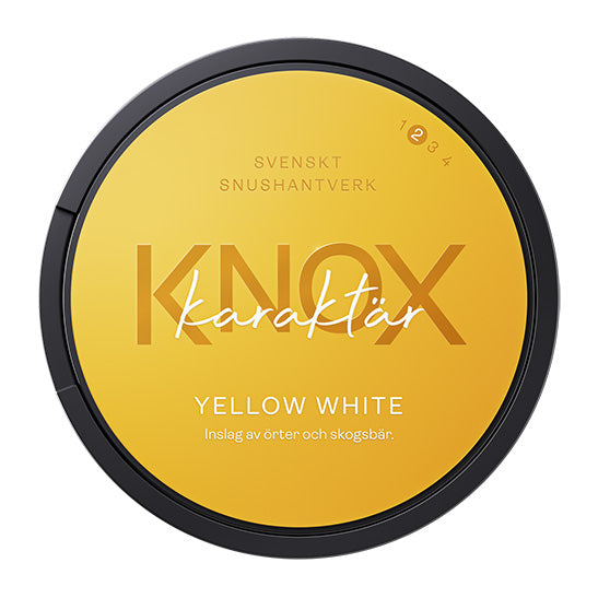 Knox Karaktär Yellow White