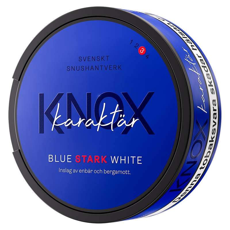 Knox Karaktär Blue Stark White