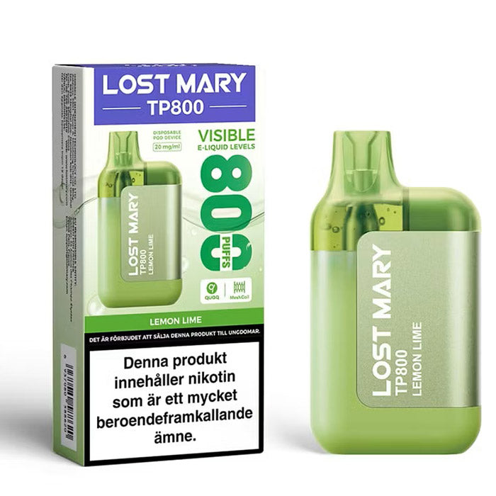 Lost Mary TP800 Lemon Lime 20mg