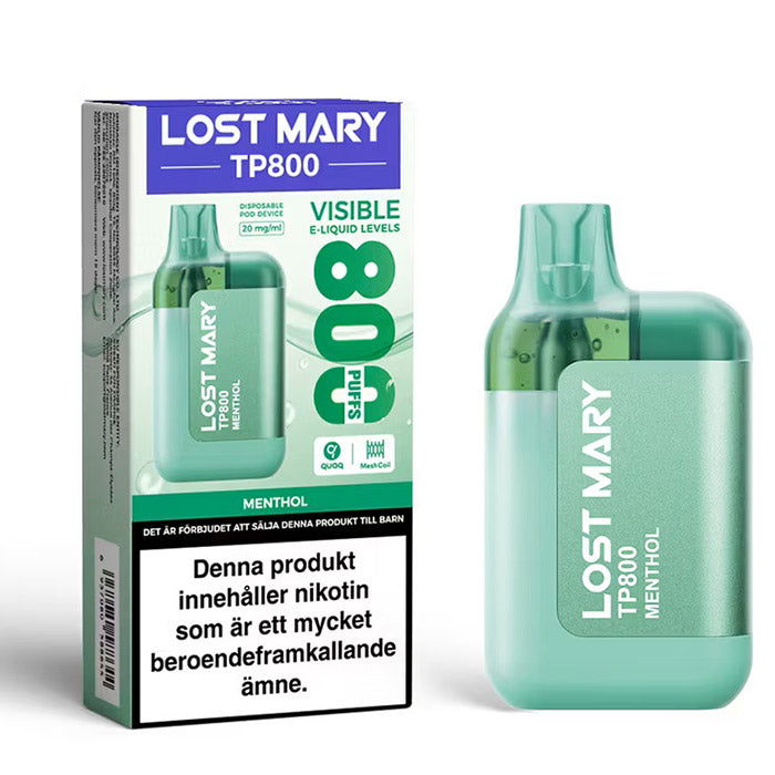 Lost Mary TP800 Menthol 20mg