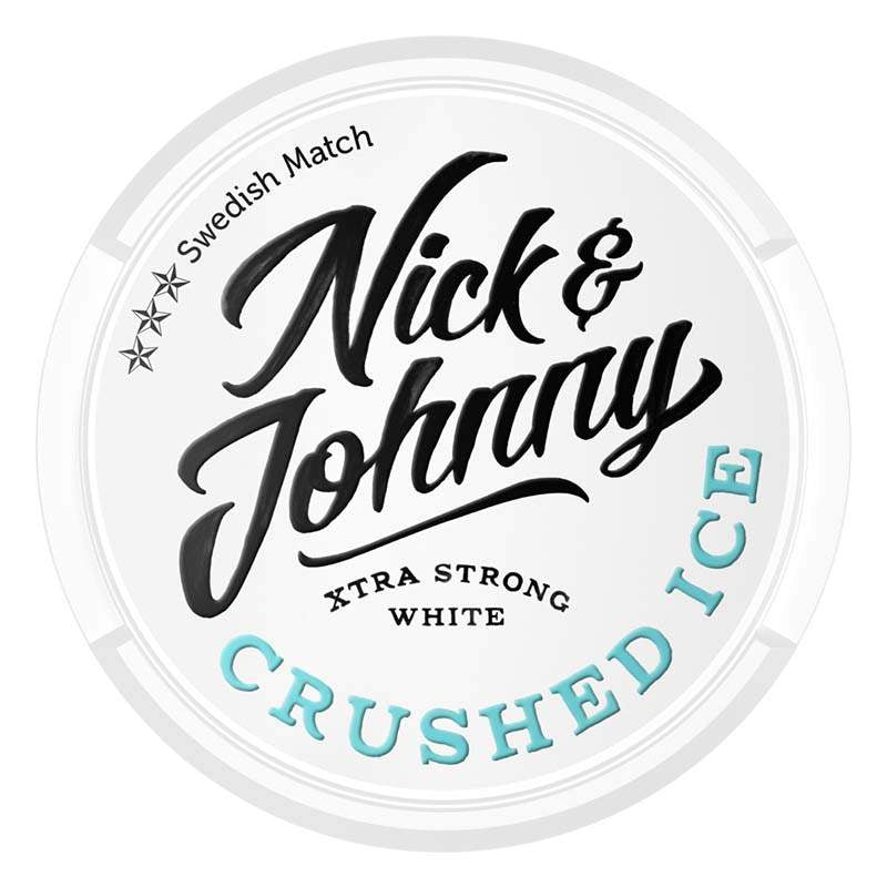Nick and Johnny Crushed Ice White