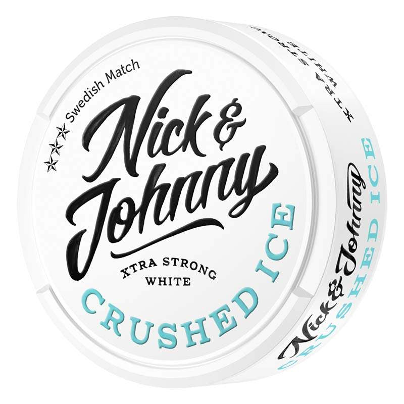 Nick and Johnny Crushed Ice White