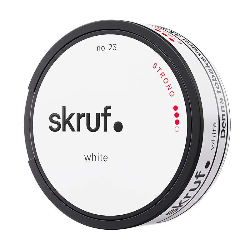 Skruf no 23 Stark White Portion