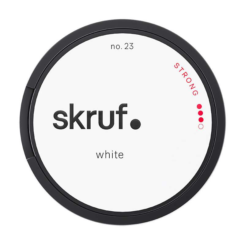 Skruf no 23 Stark White Portion