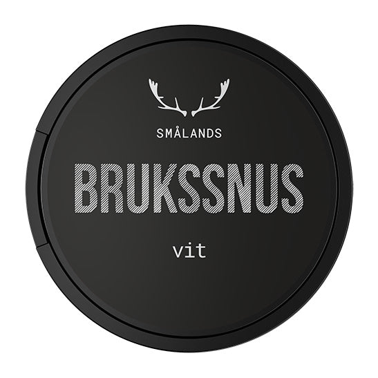 Smålands Brukssnus Vit Portion