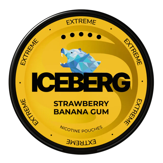 ICEBERG Strawberry Banana Gum Extreme