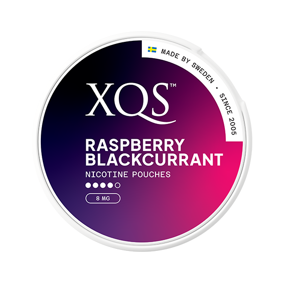 XQS Raspberry Blackcurrant Slim Strong