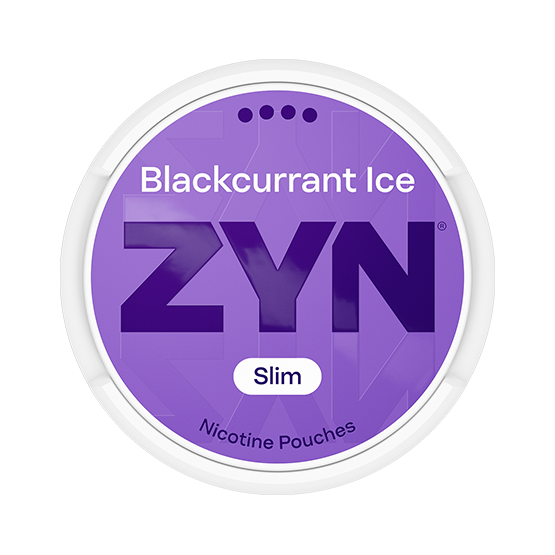 ZYN Blackcurrant Ice Slim Extra Strong