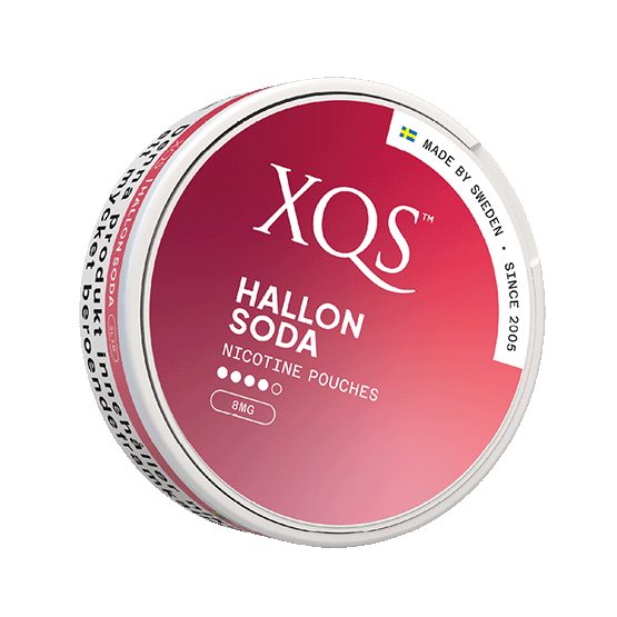 XQS Hallonsoda Slim Strong