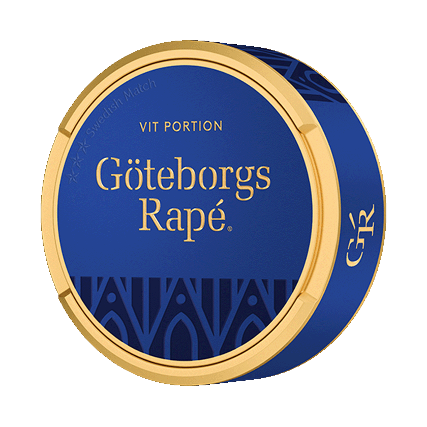 Göteborgs Rapé Vit Portion