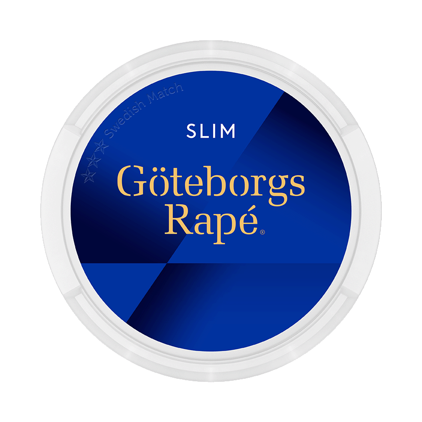 Göteborgs Rapé Slim Vit Portion