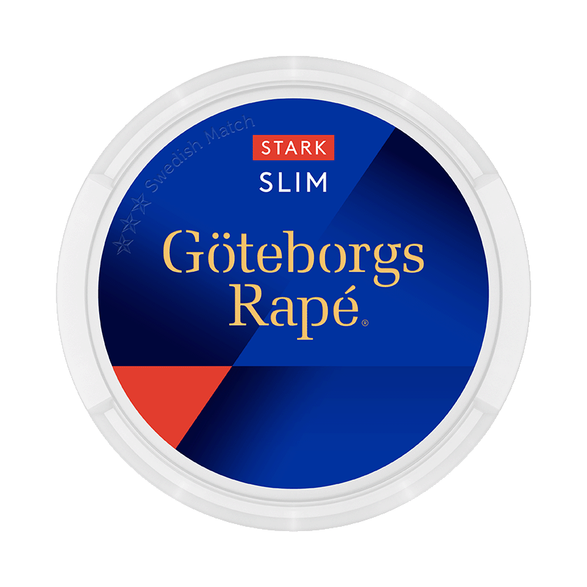 Göteborgs Rapé Slim Stark Vit Portion