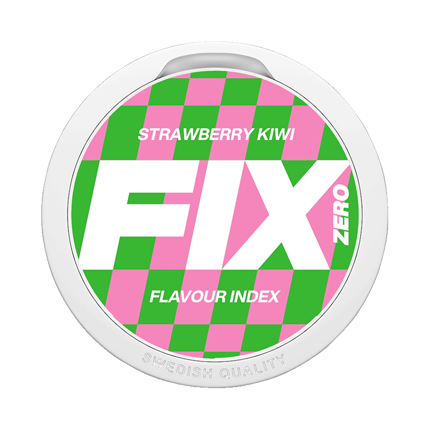 FIX Strawberry Kiwi Zero Nikotinfritt Snus