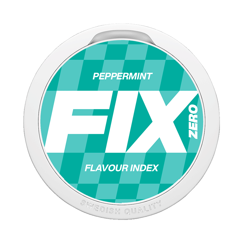 FIX Peppermint Zero Nikotinfritt Snus