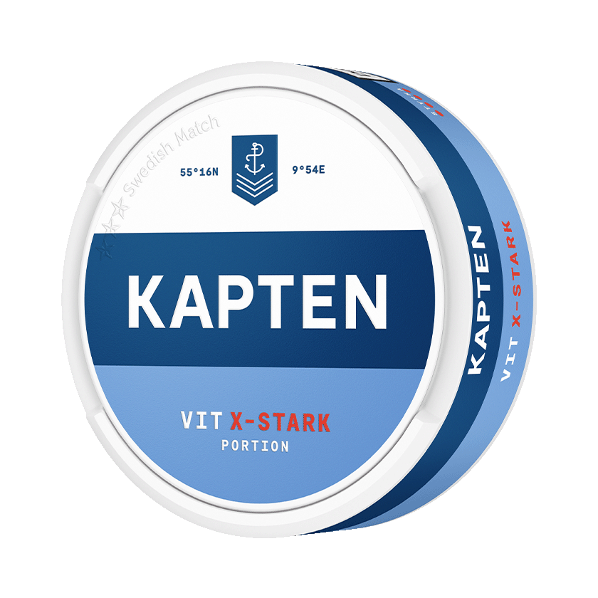 Kapten Vit Extra Stark Portion