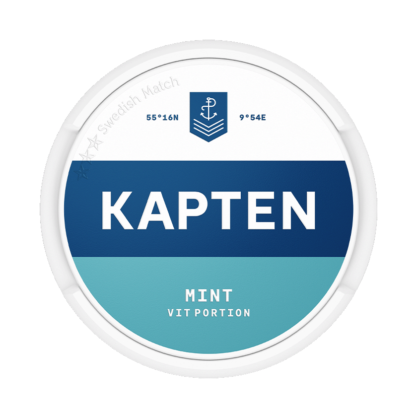Kapten Vit Mint Portion