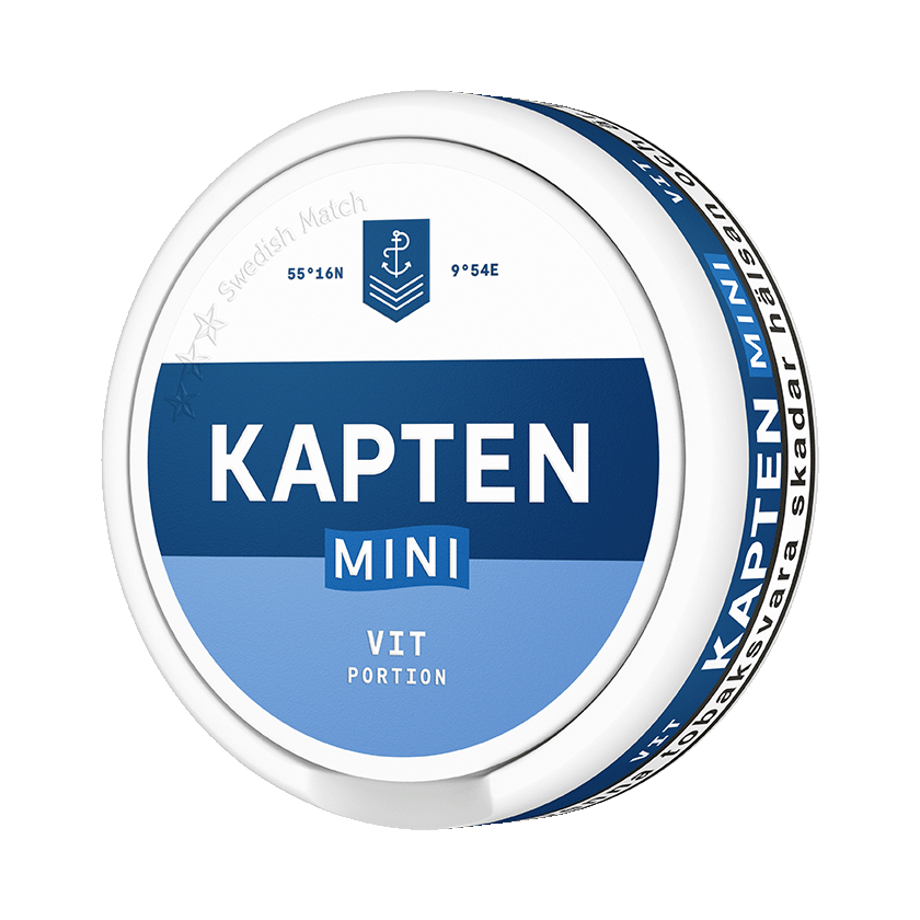 Kapten Mini Vit Portion