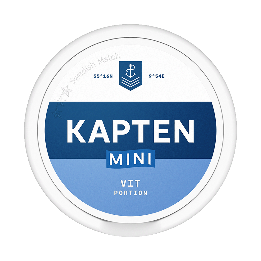 Kapten Mini Vit Portion