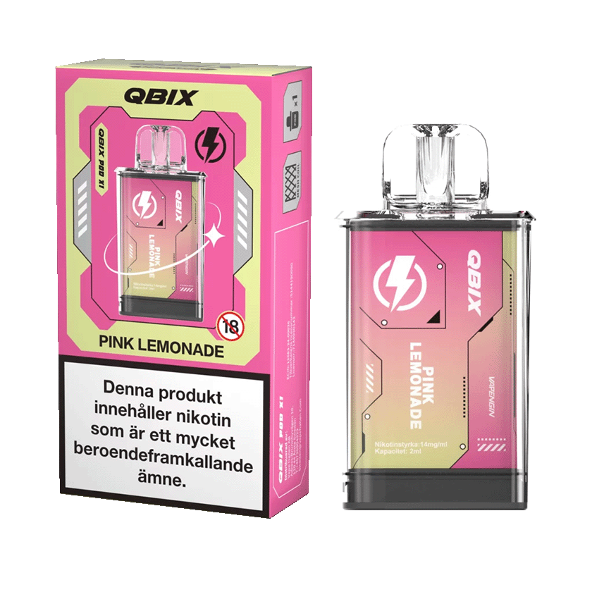 QBIX Pod Pink Lemonade