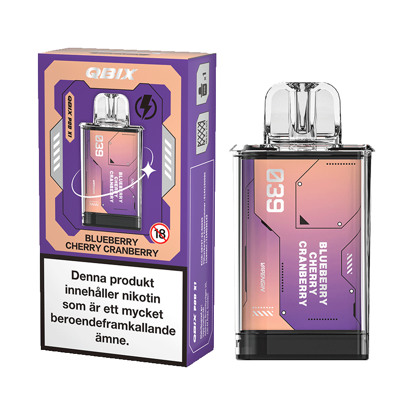 QBIX Pod Blueberry Cherry Cranberry