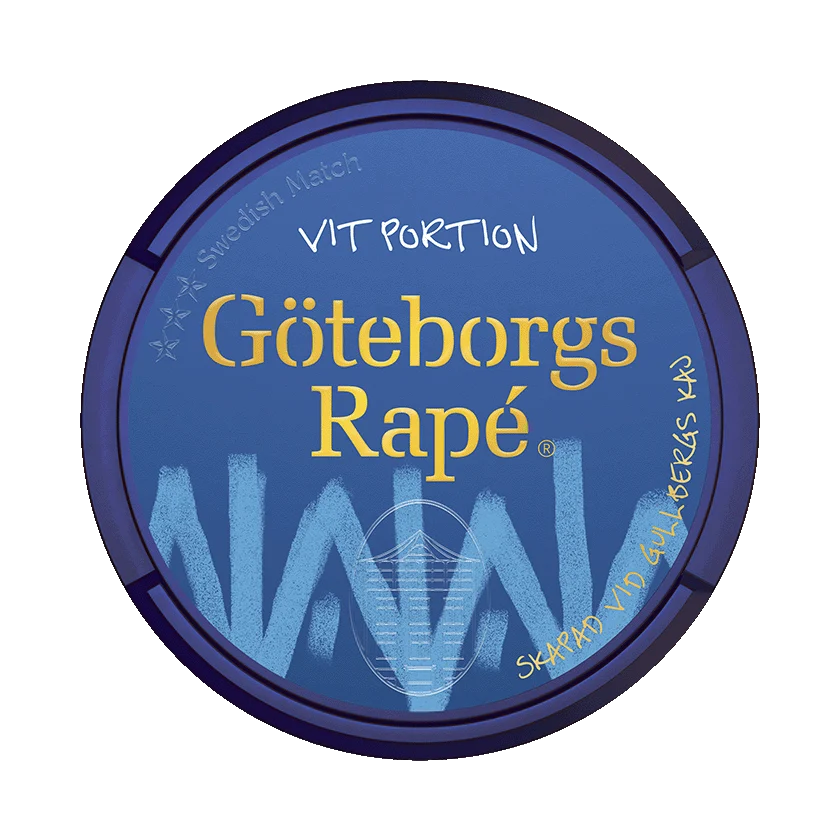 Göteborgs Rapé Vit Portion